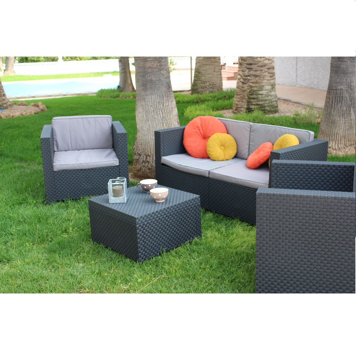Salon de jardin detente cdiscount