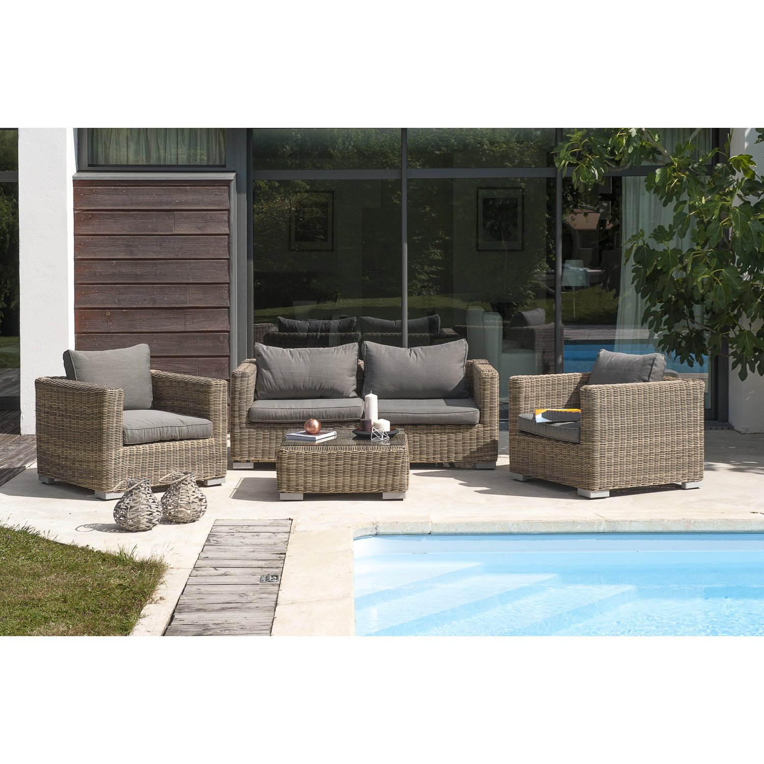 Salon de jardin bas en solde