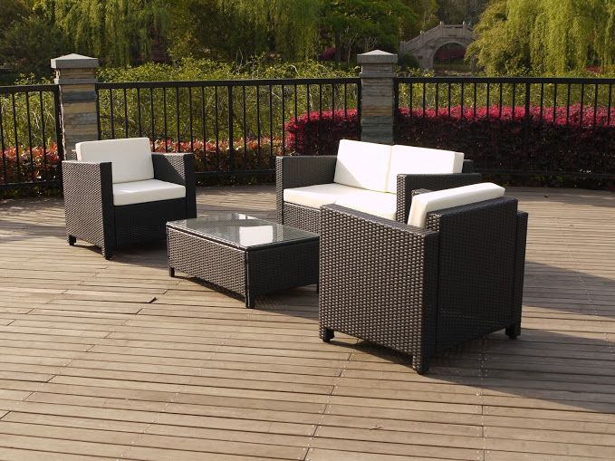 Salon de jardin resine couleur