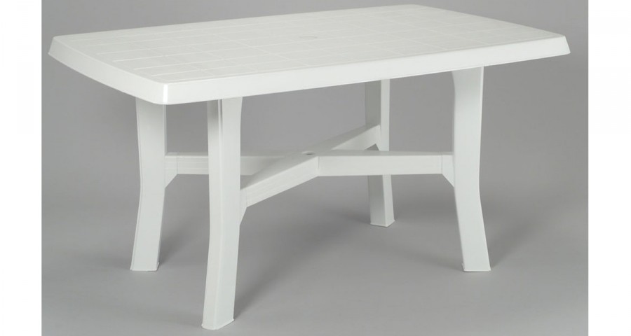 Table de jardin plastique